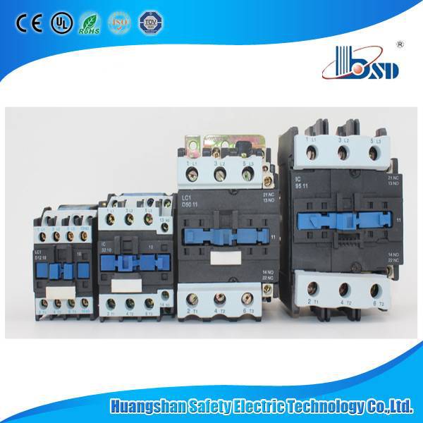 AC Contactor with 9A to 115A Electrical Magnetic Contactor